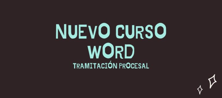 word tramitación